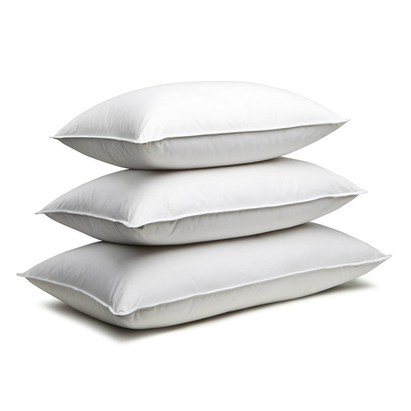 Cotton 233TC Shell Cover Hotel Siliconized Microfiber Pillow Core